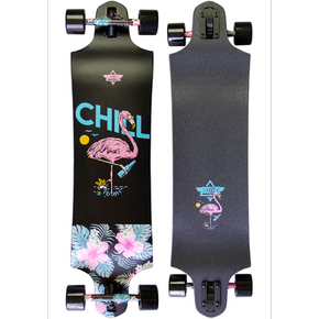 Longboard Dusters California - Chill Drop Down 38" (black)