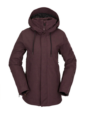 Volcom women's snowboard jacket - WMN Sherwin Ins (black plum)