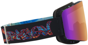 Dragon R1 OTG Goggles - Predator Lumalens Midnight & Lumalens Rose Lens