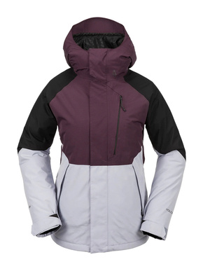 Volcom women's snowboard jacket - Aris Ins Gore black (blackbery)