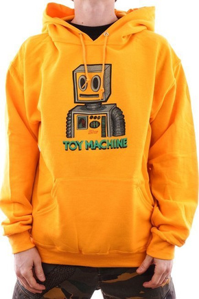 Toy Machine sweatshirt - Pen & Ink Robot gold