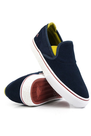 Emerica Shoes - Wine G6 Slip On (navy/gold/white)