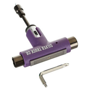 Skateboard Key Silver - Ratched (purple/grey)
