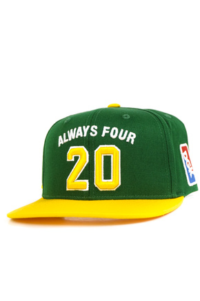 DGK baseball cap - Team Indica Snapback (green)