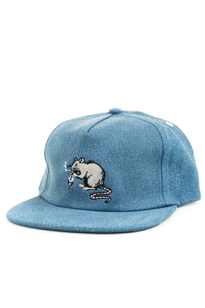 Real - Street Cleaner baseball cap (Bleached Denim)