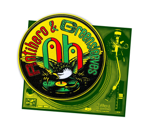 Antihero X Greensleeves turntable mat - Slipmat World Conspiracy (rasta)