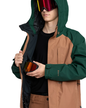 Volcom snowboard jacket - Dua Ins Gore-Tex (red)