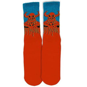 Toy Machine socks - Hell Monster (red)
