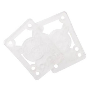 PIG washers - 1/8" Soft Riser (clear)