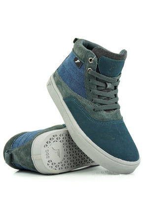 Footprint Footwear Shoes - Substance midtop (navy/blue/charcoal))