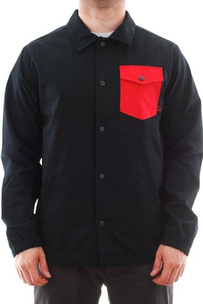 Spitfire jacket - Potrero black/red