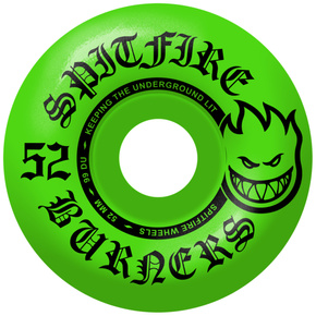 Spitfire Wheels - 99du Burner 52mm (green)