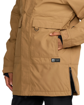 Volcom women's snowboard jacket - Stoney Shadow Ins (ivy)