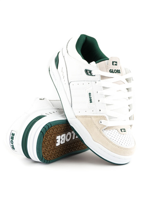 Globe Shoes - Fusion (white/green)