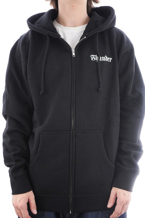 SweatshirtThunder - Zip Hoodie Worldwide (black/grey/green)