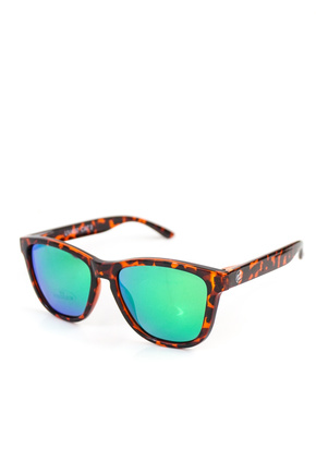Santa Cruz Sunglasses - Coastal Sunglasses (hawksbill/green)