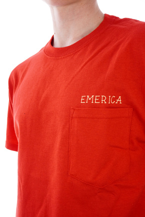 Koszulka Emerica - Love Triangle (red)