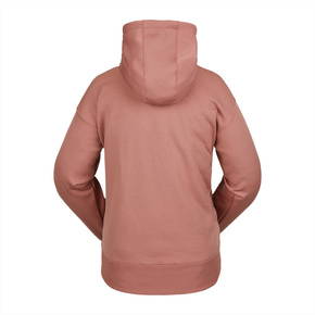 Volcom women's snowboard sweatshirt - Core Hydro HD (earth pink)