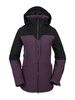 Volcom women's snowboard jacket - Shelter 3D Stretch (blackberry)