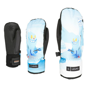 Level Children's Snowboard Gloves - Vertigo Teen Mitten (light blue)