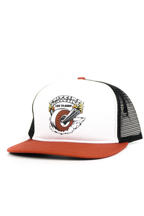 Spitfire baseball cap - Burnout Snap (black/red/white)