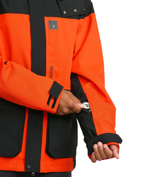 Volcom Snowboard Jacket - Brighton Full Zip Jacket (black