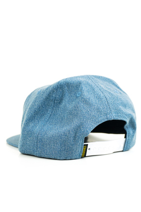 Krooked baseball cap - Eyes Snapback (washed denim)