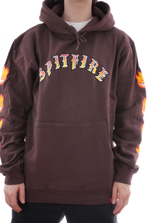 Spitfire Sweatshirt - Old E BigHead Fill (brown)