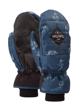 HOWL Snowboard Gloves - Jed Mitts Navy