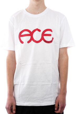 Ace T-Shirt - Rings Vintage White