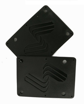 Silver Black pads