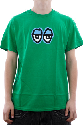 Krooked T-shirt - Eyes (green)
