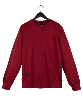 Elade sweatshirt - Crewneck handwritten mini logo (maroon)