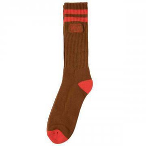 Anti Hero Socks - Outline (brown/red)