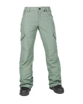 Volcom women's snowboard pants - Bridger Ins (lichen green)