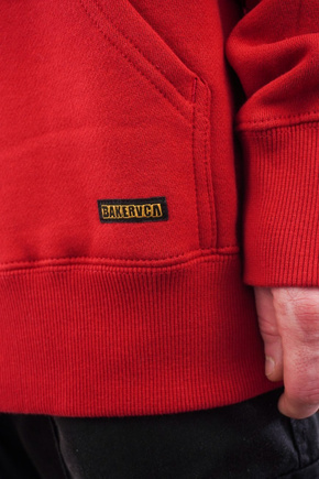 RVCA sweatshirt - BAKER RVCA bright red