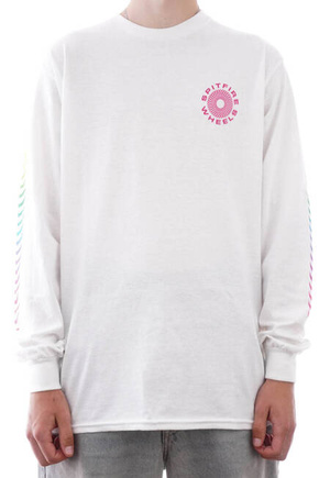 Spitfire Longsleeve - Multiswirl Classic '87 white