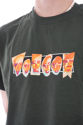 Volcom T-Shirt - Louie Lopez Faces (forest)