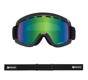 Dragon D1 OTG Goggles - Icon Green Lumalens Green Ionized & Lumalens Amber Lens