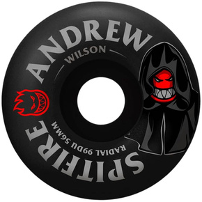 Spitfire Wheels - F4 99A Radials Andrew Wilson Burn Squad (black)