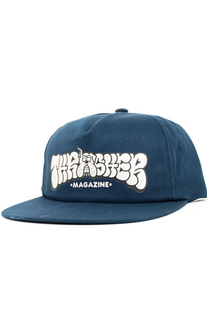 Thrasher baseball cap - Bully snapback (navy)