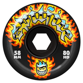 Spitfire Wheels - 80HD Chrome Venom Conical Full (black)