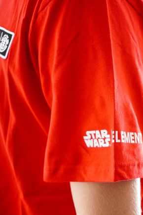 Element X Star Wars T-shirt - Mando fire red