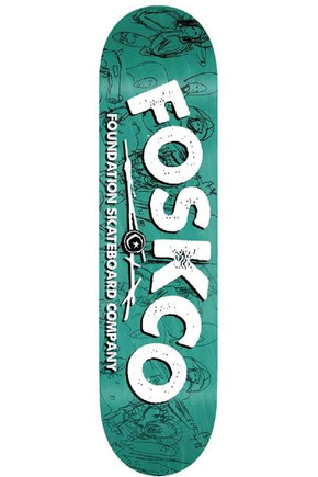 Deck Foundation - Fosko (white)