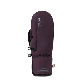HOWL Snowboard Gloves - Pocket Mitts eggplant