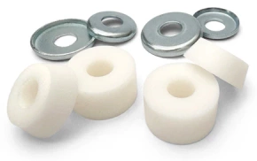 Slappy Trucks Erasers - Bushings 85A Soft (white/white)
