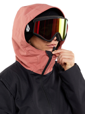 Volcom women's snowboard jacket - Ashfield Pullover (earth pink)