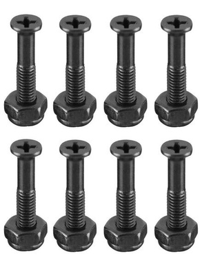 Hard Luck Assemblers - One Inch Phillips Hardware Black