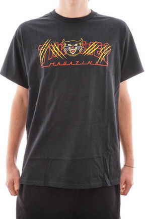 Thrasher T-shirt - Gato (black)