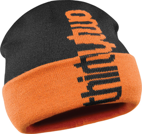 Thirty Two winter beanie - Double Overlap Beanie (orange/black)